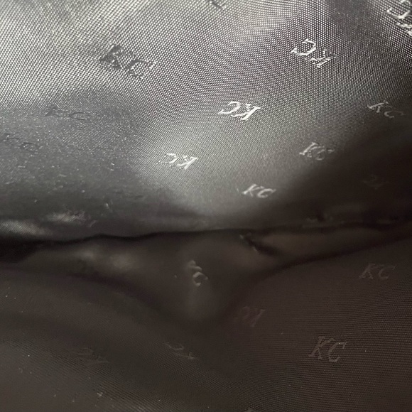 Kenneth Cole Black Leather Clutch - Picture 9 of 13